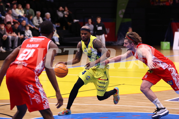 06.04.2025, Graz, Raiffeisen Sportpark Graz, Basketball Superliga 2024/25, 10. Platzierungsrunde, UBSC Graz - Traiskirchen Lions