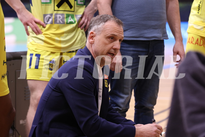 06.04.2025, Graz, Raiffeisen Sportpark Graz, Basketball Superliga 2024/25, 10. Platzierungsrunde, UBSC Graz - Traiskirchen Lions