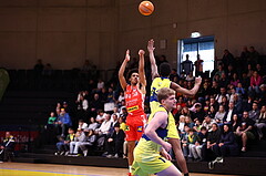 06.04.2025, Graz, Raiffeisen Sportpark Graz, Basketball Superliga 2024/25, 10. Platzierungsrunde, UBSC Graz - Traiskirchen Lions