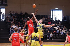 06.04.2025, Graz, Raiffeisen Sportpark Graz, Basketball Superliga 2024/25, 10. Platzierungsrunde, UBSC Graz - Traiskirchen Lions