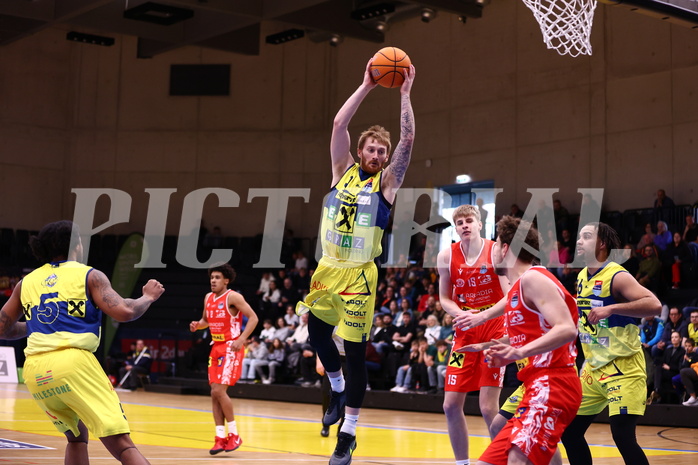 06.04.2025, Graz, Raiffeisen Sportpark Graz, Basketball Superliga 2024/25, 10. Platzierungsrunde, UBSC Graz - Traiskirchen Lions