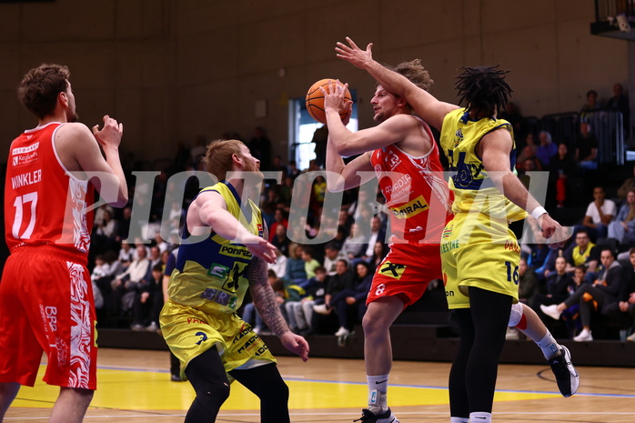 06.04.2025, Graz, Raiffeisen Sportpark Graz, Basketball Superliga 2024/25, 10. Platzierungsrunde, UBSC Graz - Traiskirchen Lions