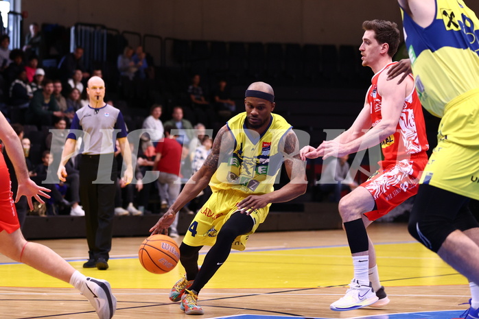 06.04.2025, Graz, Raiffeisen Sportpark Graz, Basketball Superliga 2024/25, 10. Platzierungsrunde, UBSC Graz - Traiskirchen Lions