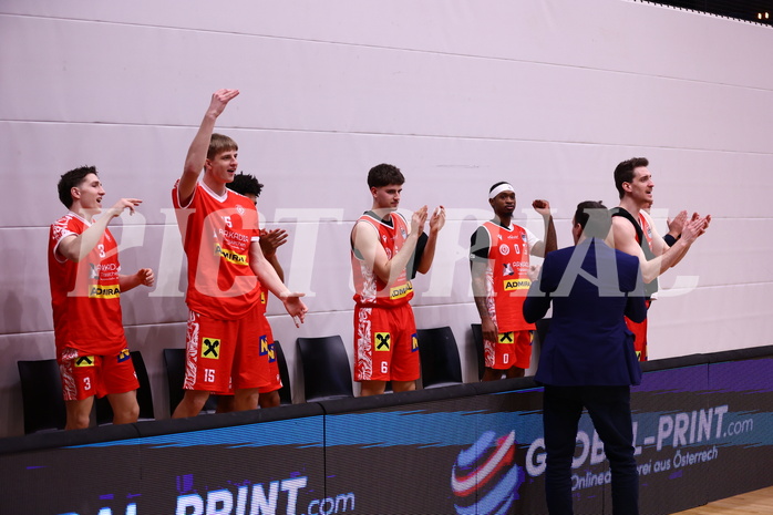 06.04.2025, Graz, Raiffeisen Sportpark Graz, Basketball Superliga 2024/25, 10. Platzierungsrunde, UBSC Graz - Traiskirchen Lions