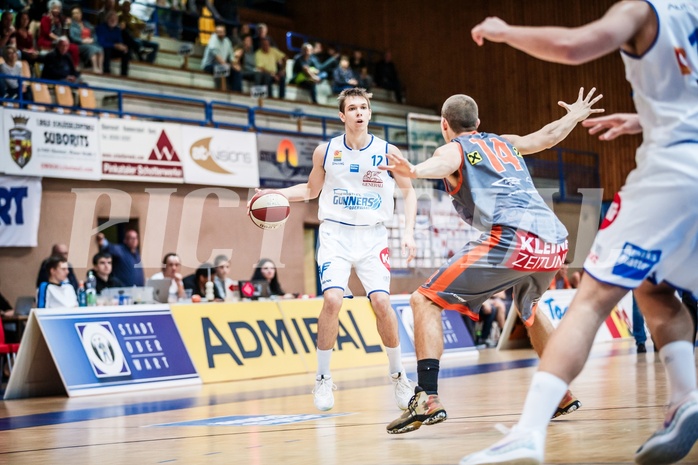 Basketball, ABL 2018/19, Grunddurchgang 5.Runde, Oberwart Gunners, Fürstenfeld Panthers, Jonathan Knessl (12)