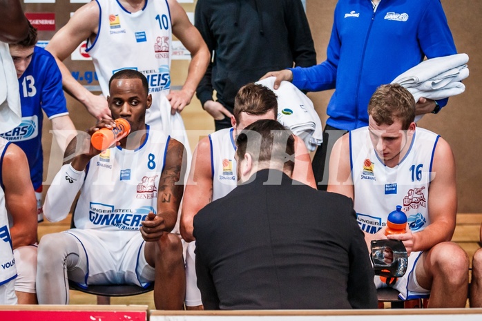 Basketball, ABL 2018/19, Grunddurchgang 5.Runde, Oberwart Gunners, Fürstenfeld Panthers, Timeout Oberwart Gunners
