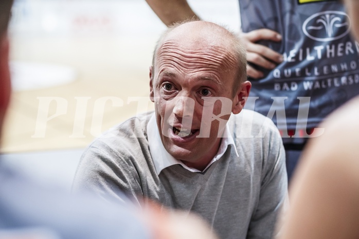 Basketball, ABL 2018/19, Grunddurchgang 5.Runde, Oberwart Gunners, Fürstenfeld Panthers, Adnan Bajramovic  (Head Coach)