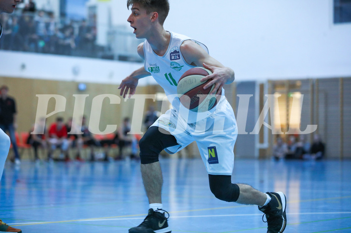 Basketball 2.Bundesliga 2019/20, Grunddurchgang 19.Runde Deutsch Wagram Aligators vs. Mistelbach Mustangs
