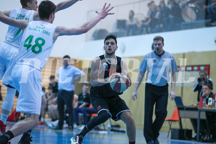 Basketball 2.Bundesliga 2019/20, Grunddurchgang 19.Runde Deutsch Wagram Aligators vs. Mistelbach Mustangs
