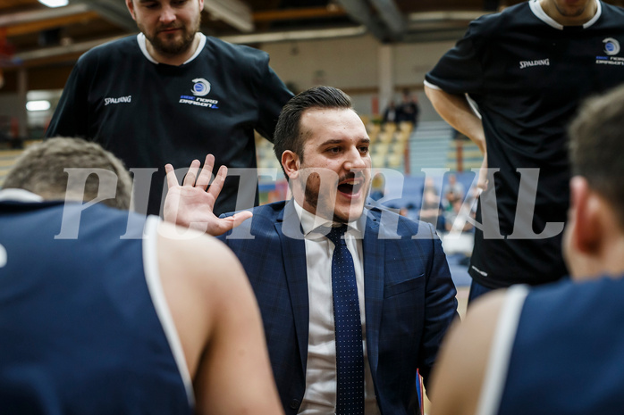 Basketball, Basketball Zweite Liga, Grunddurchgang 19.Runde, Basket Flames, BBC Nord Dragonz, Dusan Kozlica (Head Coach)