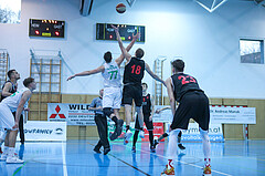 Basketball 2.Bundesliga 2019/20, Grunddurchgang 19.Runde Deutsch Wagram Aligators vs. Mistelbach Mustangs
