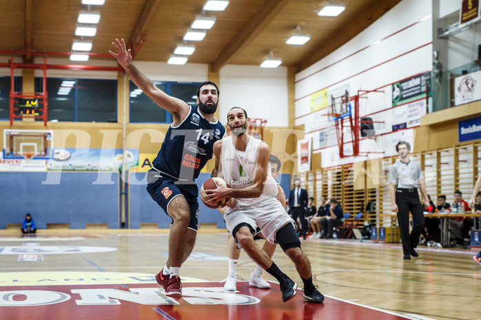 Basketball, Basketball Zweite Liga, Grunddurchgang 19.Runde, Basket Flames, BBC Nord Dragonz, Dominik Alturban (6)