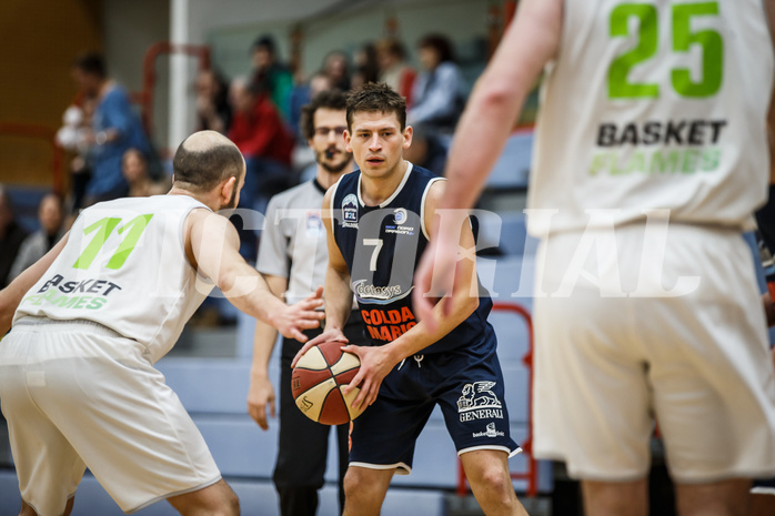 Basketball, Basketball Zweite Liga, Grunddurchgang 19.Runde, Basket Flames, BBC Nord Dragonz, Dragisa Najdanovic (7)