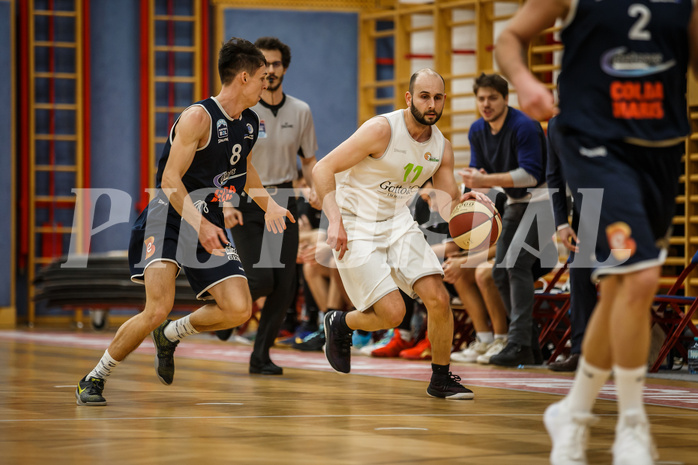 Basketball, Basketball Zweite Liga, Grunddurchgang 19.Runde, Basket Flames, BBC Nord Dragonz, Tobias Stadelmann (11)