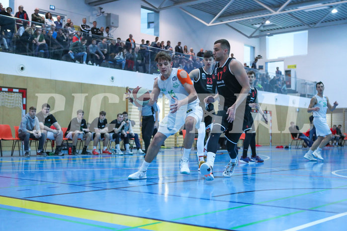 Basketball 2.Bundesliga 2019/20, Grunddurchgang 19.Runde Deutsch Wagram Aligators vs. Mistelbach Mustangs
