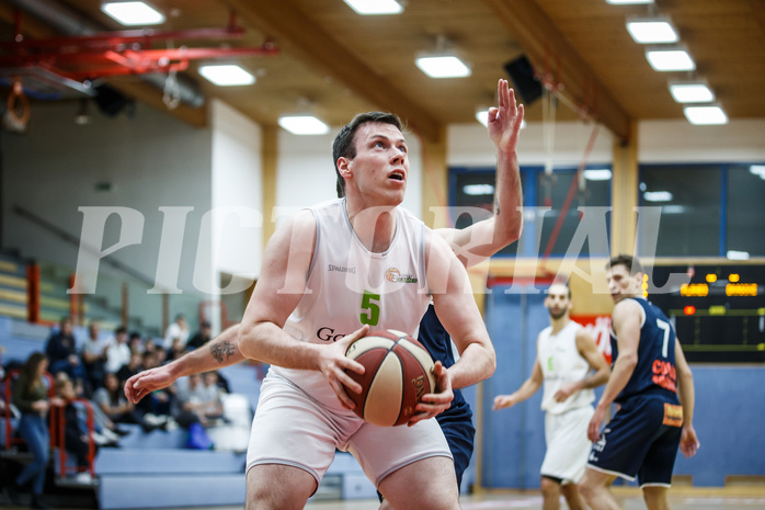 Basketball, Basketball Zweite Liga, Grunddurchgang 19.Runde, Basket Flames, BBC Nord Dragonz, Stefan Obermann (5)
