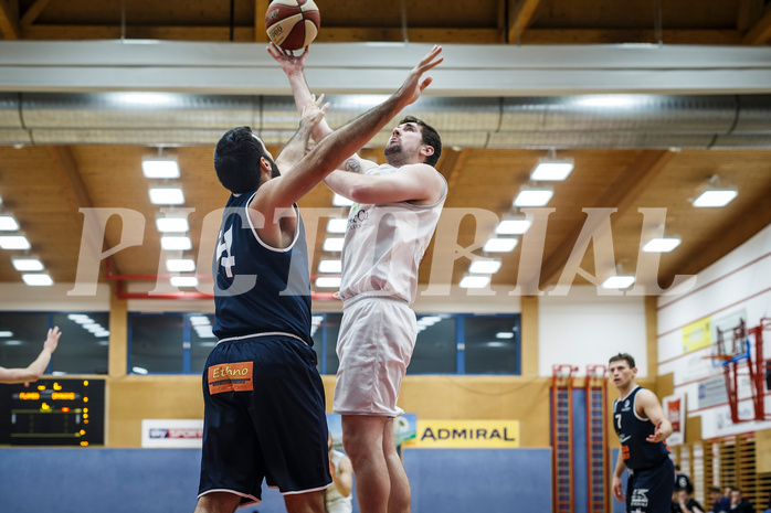 Basketball, Basketball Zweite Liga, Grunddurchgang 19.Runde, Basket Flames, BBC Nord Dragonz, Justin Vallejo (25)