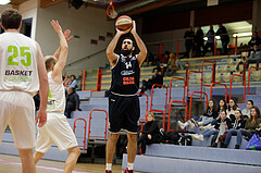 Basketball, Basketball Zweite Liga, Grunddurchgang 19.Runde, Basket Flames, BBC Nord Dragonz, Filip Petrovic (14)