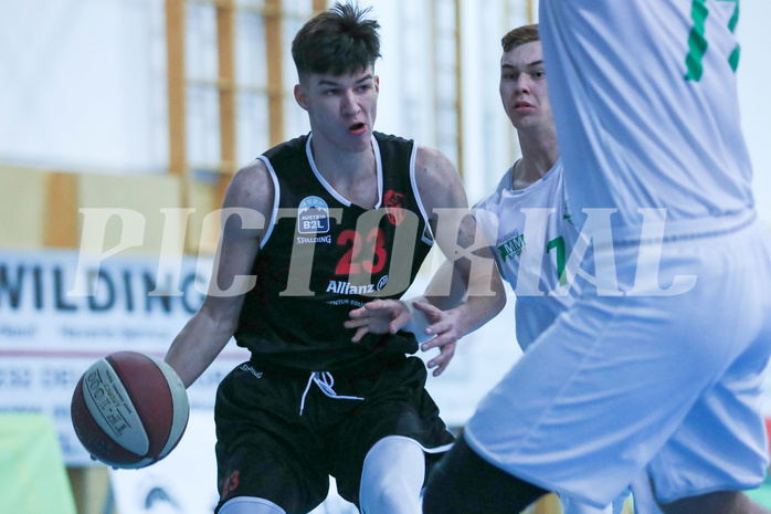 Basketball 2.Bundesliga 2019/20, Grunddurchgang 19.Runde Deutsch Wagram Aligators vs. Mistelbach Mustangs
