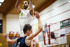Basketball, Basketball Zweite Liga, Grunddurchgang 19.Runde, Basket Flames, BBC Nord Dragonz, Dominik Alturban (6)