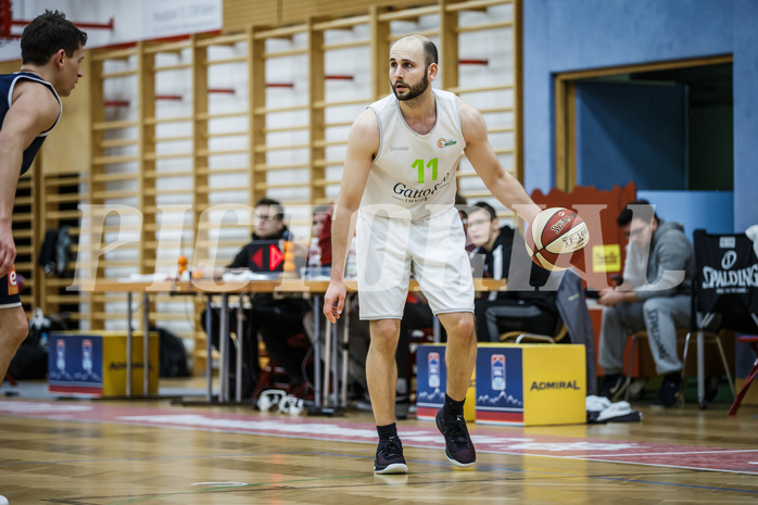 Basketball, Basketball Zweite Liga, Grunddurchgang 19.Runde, Basket Flames, BBC Nord Dragonz, Tobias Stadelmann (11)