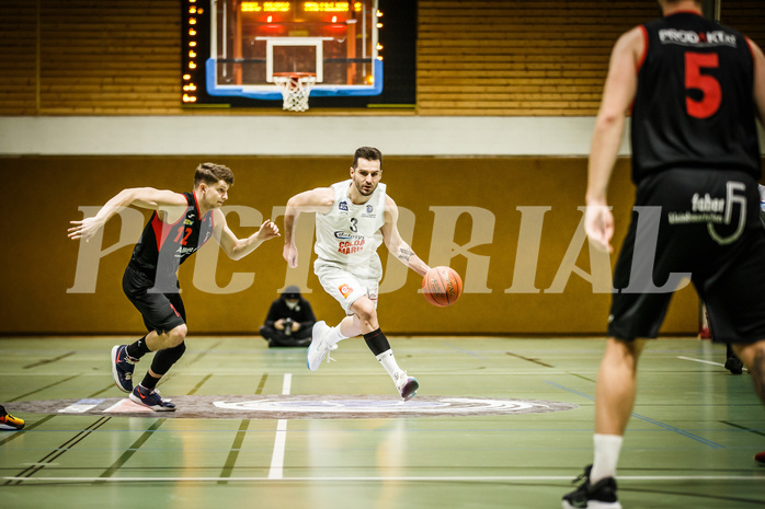 Basketball, Basketball Zweite Liga, Grunddurchgang 8.Runde, BBC Nord Dragonz, Mistelbach Mustangs, Petar Cosic (3)