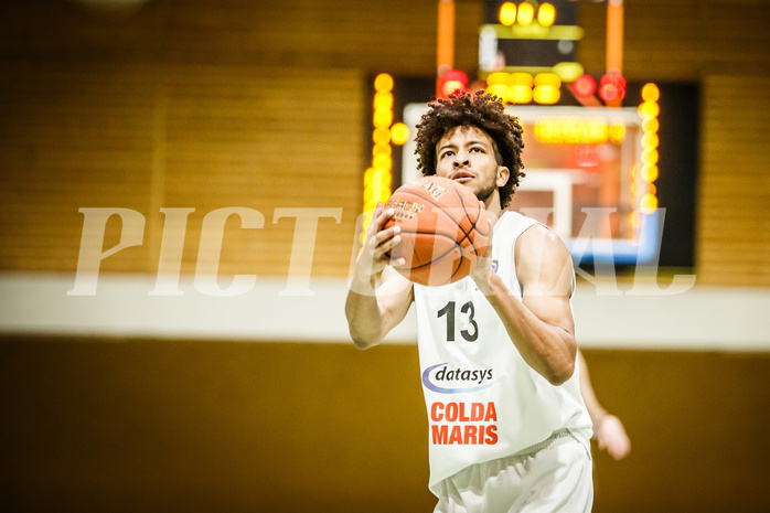 Basketball, Basketball Zweite Liga, Grunddurchgang 8.Runde, BBC Nord Dragonz, Mistelbach Mustangs, Kyran Jordan Mc Clure (13)