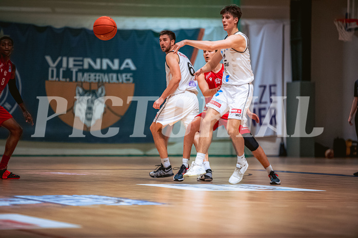 Basketball Basketball Superliga 2021/22, Grunddurchgang 7.Runde Vienna D.C. Timberwolves vs. Traiskirchen Lions
