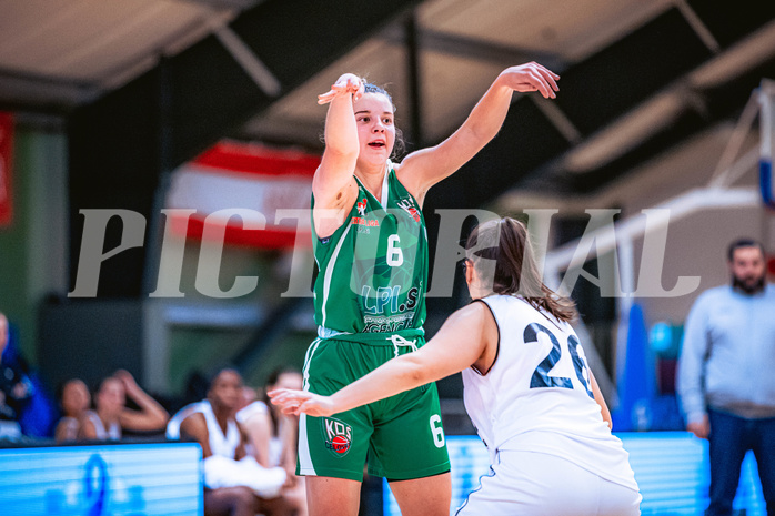 Basketball Basketball Damen Superliga 2021/22, Grunddurchgang 6.Runde Vienna D.C. Timberwolves vs. KOS
