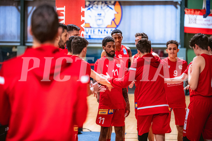 Basketball Basketball Superliga 2021/22, Grunddurchgang 7.Runde Vienna D.C. Timberwolves vs. Traiskirchen Lions
