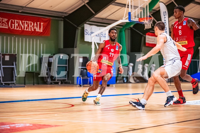 Basketball Basketball Superliga 2021/22, Grunddurchgang 7.Runde Vienna D.C. Timberwolves vs. Traiskirchen Lions
