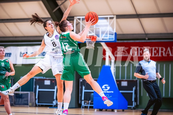 Basketball Basketball Damen Superliga 2021/22, Grunddurchgang 6.Runde Vienna D.C. Timberwolves vs. KOS
