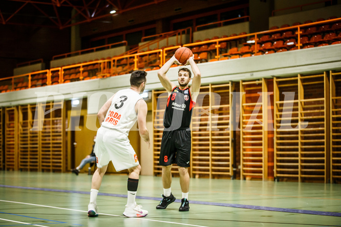 Basketball, Basketball Zweite Liga, Grunddurchgang 8.Runde, BBC Nord Dragonz, Mistelbach Mustangs, Jan Kozina (8)