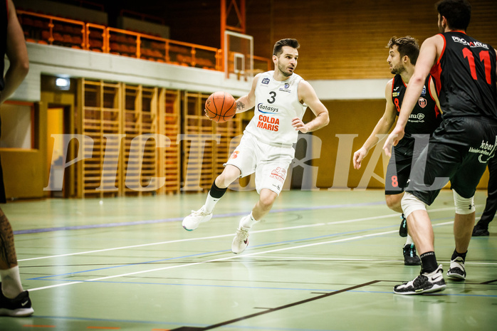 Basketball, Basketball Zweite Liga, Grunddurchgang 8.Runde, BBC Nord Dragonz, Mistelbach Mustangs, Petar Cosic (3)