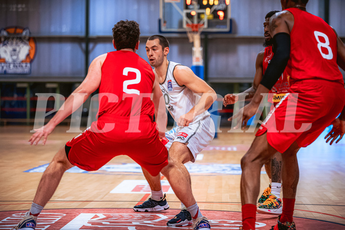 Basketball Basketball Superliga 2021/22, Grunddurchgang 7.Runde Vienna D.C. Timberwolves vs. Traiskirchen Lions
