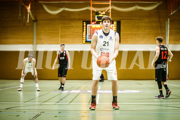 Basketball, Basketball Zweite Liga, Grunddurchgang 8.Runde, BBC Nord Dragonz, Mistelbach Mustangs, Lukas Knor (21)