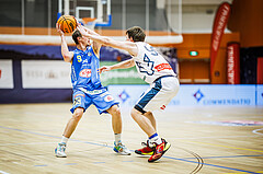 Basketball, Win2Day Superliga 2023/24, Grunddurchgang 13.Runde, Vienna Timberwolves, SKN St. Pölten, Roman Jagsch (9)
