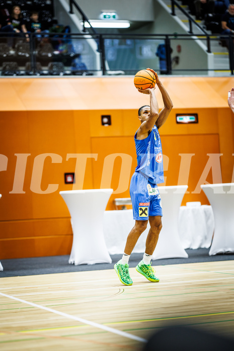 Basketball, Win2Day Superliga 2023/24, Grunddurchgang 13.Runde, Vienna Timberwolves, SKN St. Pölten, Philip Konate (3)