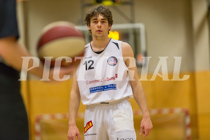 Basketball, 2.Bundesliga, Grunddurchgang 17.Runde, Mattersburg Rocks, BBU Salzburg, Felix REIMANN (12)