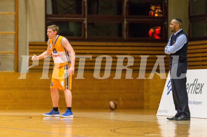 Basketball, 2.Bundesliga, Grunddurchgang 17.Runde, Mattersburg Rocks, BBU Salzburg, Aaron Mitchell (Headcoach)