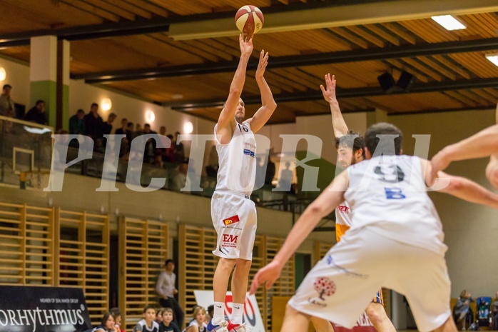 Basketball, 2.Bundesliga, Grunddurchgang 17.Runde, Mattersburg Rocks, BBU Salzburg, Corey HALLETT (16)