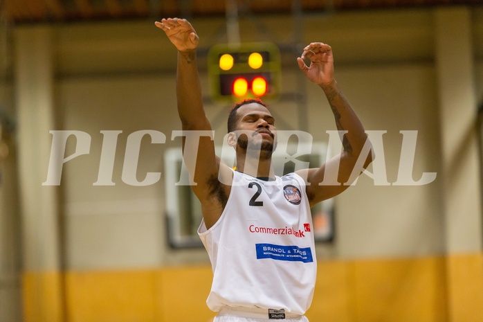 Basketball, 2.Bundesliga, Grunddurchgang 17.Runde, Mattersburg Rocks, BBU Salzburg, Royce Woodridge (2)