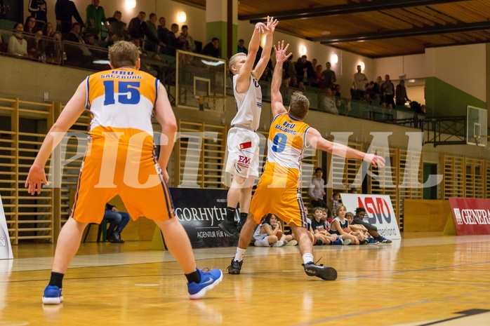 Basketball, 2.Bundesliga, Grunddurchgang 17.Runde, Mattersburg Rocks, BBU Salzburg, Claudio VANCURA (10)