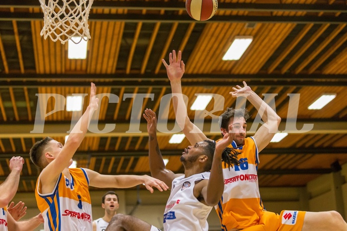 Basketball, 2.Bundesliga, Grunddurchgang 17.Runde, Mattersburg Rocks, BBU Salzburg, Royce Woodridge (2)