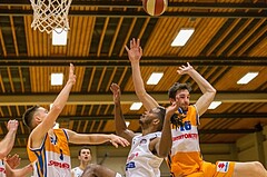 Basketball, 2.Bundesliga, Grunddurchgang 17.Runde, Mattersburg Rocks, BBU Salzburg, Royce Woodridge (2)