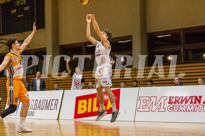 Basketball, 2.Bundesliga, Grunddurchgang 17.Runde, Mattersburg Rocks, BBU Salzburg, Felix REIMANN (12)