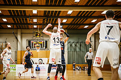 Basketball, Basketball Zweite Liga, Playoff: Viertelfinale 1. Spiel, Mattersburg Rocks, BBC Nord Dragonz, Fuad Memcic (44)