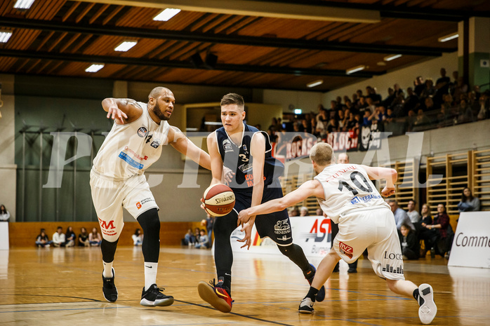 Basketball, Basketball Zweite Liga, Playoff: Viertelfinale 1. Spiel, Mattersburg Rocks, BBC Nord Dragonz, Petar Nemcec (3)