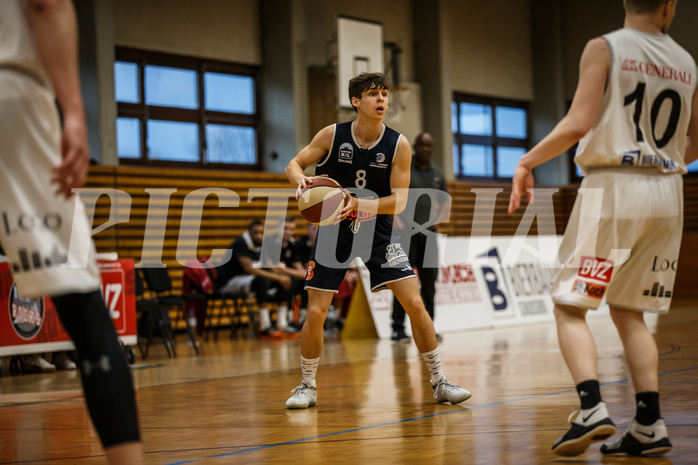 Basketball, Basketball Zweite Liga, Playoffs Viertelfinale 1. Spiel, Mattersburg Rocks, Mistelbach Mustangs, Felix Leindecker (8)