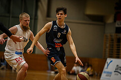 Basketball, Basketball Zweite Liga, Playoffs Viertelfinale 1. Spiel, Mattersburg Rocks, Mistelbach Mustangs, Felix Leindecker (8)
